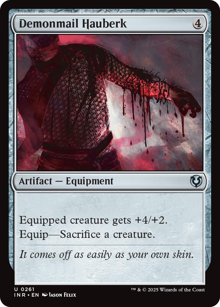 Image for Demonmail Hauberk (261) (INR) - Magic: The Gathering