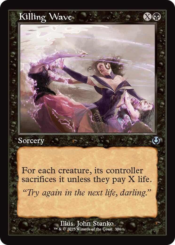 Image for Killing Wave (Retro Frame) (386) (INR) - Magic: The Gathering