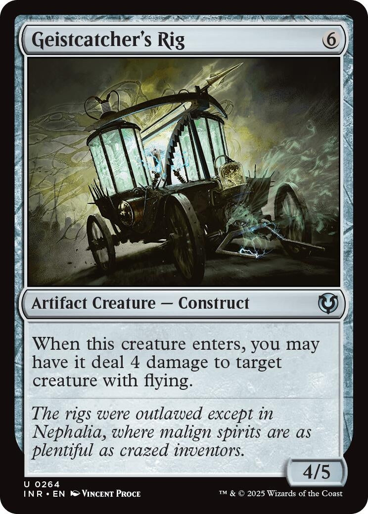 Image for Geistcatcher's Rig (264) (INR) - Magic: The Gathering