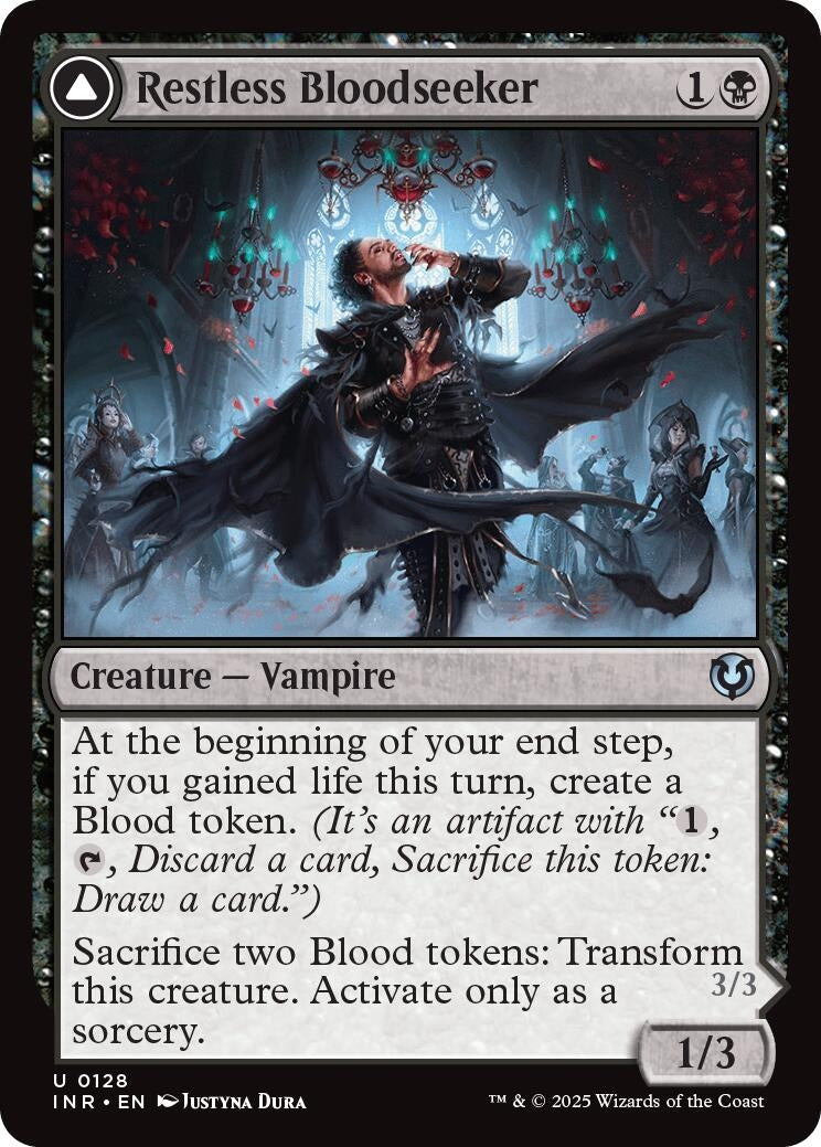 Image for Restless Bloodseeker (128) (INR) - Magic: The Gathering