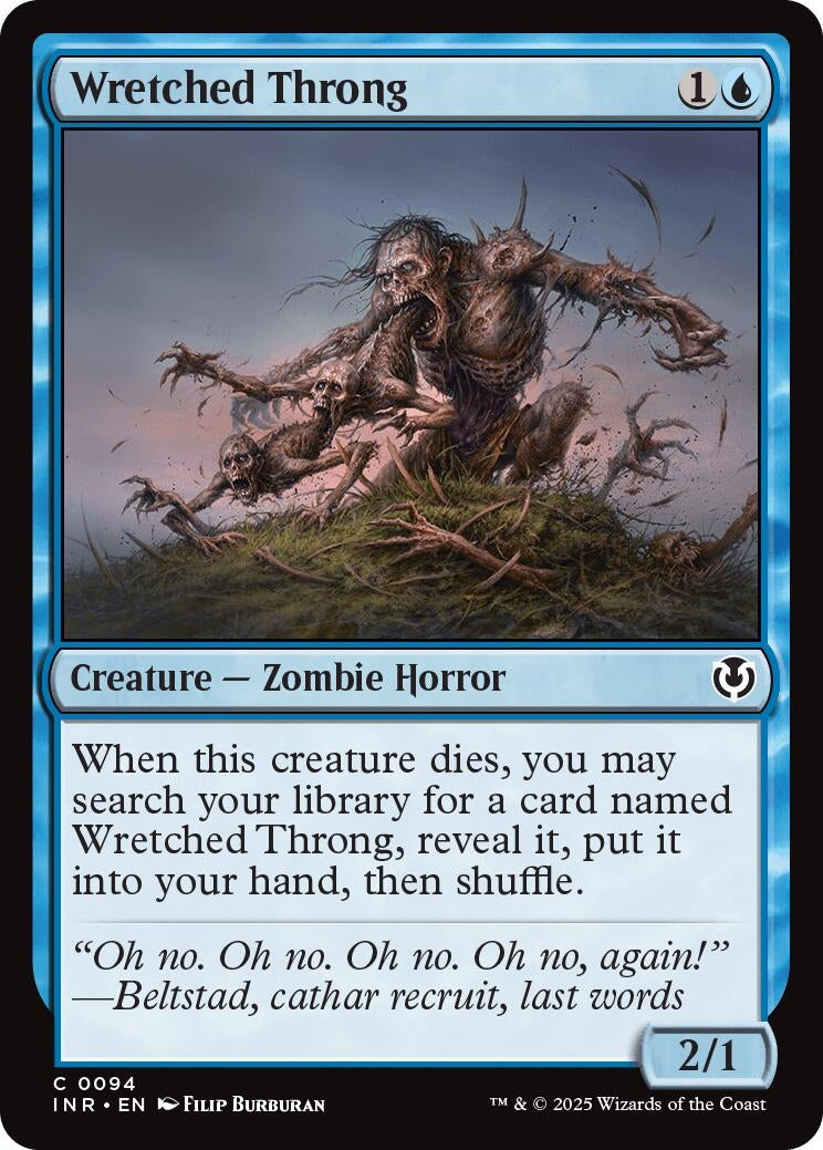 Image for Wretched Throng (94) (INR) - Magic: The Gathering