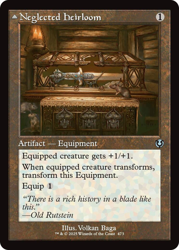 Image for Neglected Heirloom (Retro Frame) (473) (INR) - Magic: The Gathering