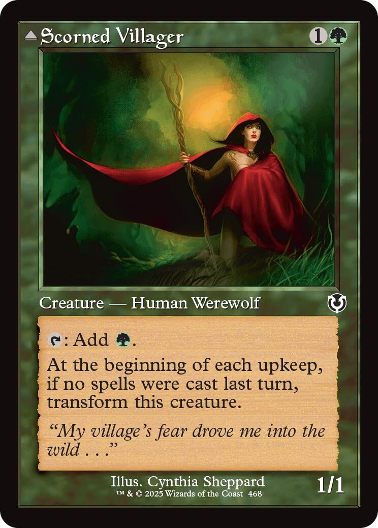 Image for Scorned Villager (Retro Frame) (468) (INR) - Magic: The Gathering