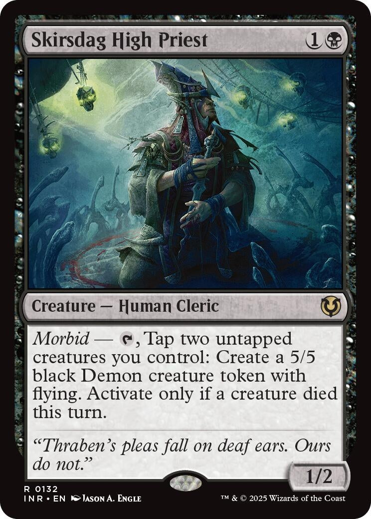 Image for Skirsdag High Priest (132) (INR) - Magic: The Gathering