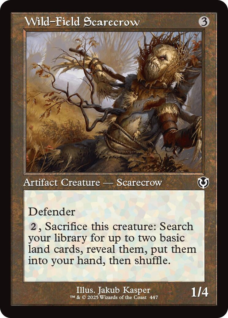 Image for Wild-Field Scarecrow (Retro Frame) (447) (INR) - Magic: The Gathering