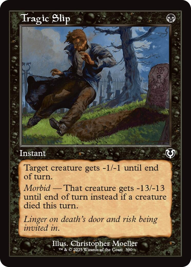 Image for Tragic Slip (Retro Frame) (390) (INR) - Magic: The Gathering