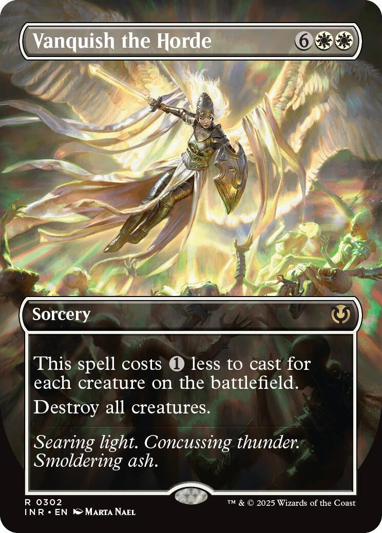 Image for Vanquish the Horde (Borderless) (302) (INR) - Magic: The Gathering