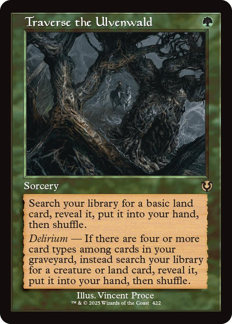 Image for Traverse the Ulvenwald (Retro Frame) (422) (INR) - Magic: The Gathering