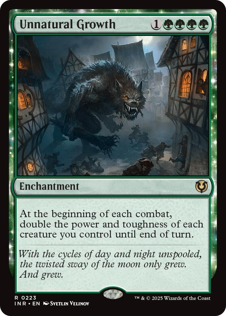 Image for Unnatural Growth (223) (INR) - Magic: The Gathering