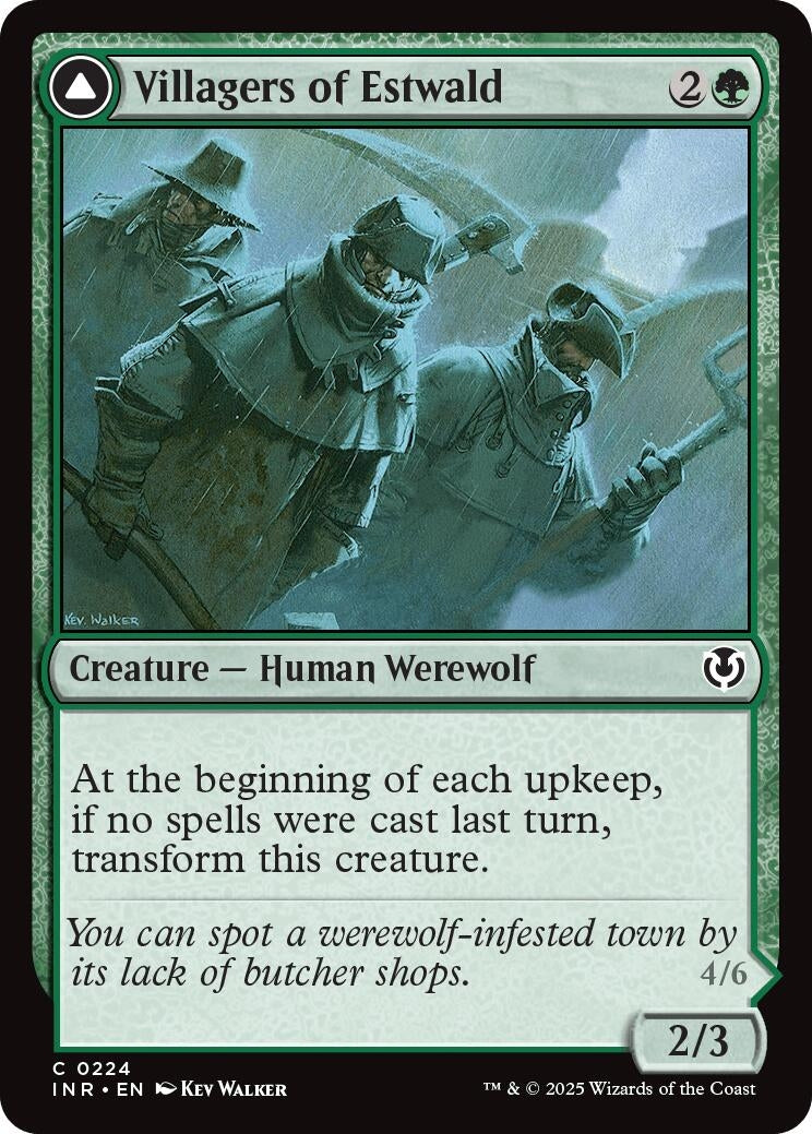 Image for Villagers of Estwald (224) (INR) - Magic: The Gathering