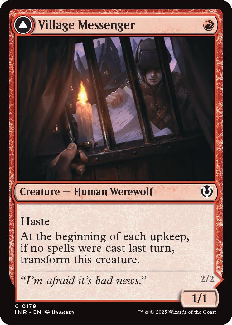 Image for Village Messenger (179) (INR) - Magic: The Gathering