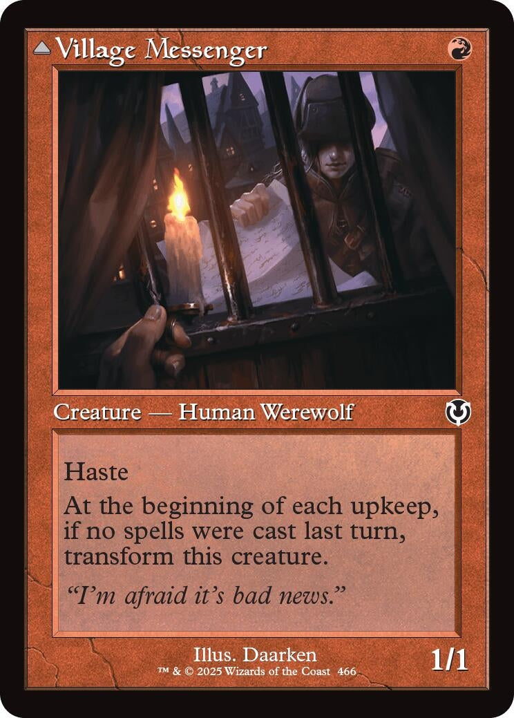 Image for Village Messenger (Retro Frame) (466) (INR) - Magic: The Gathering