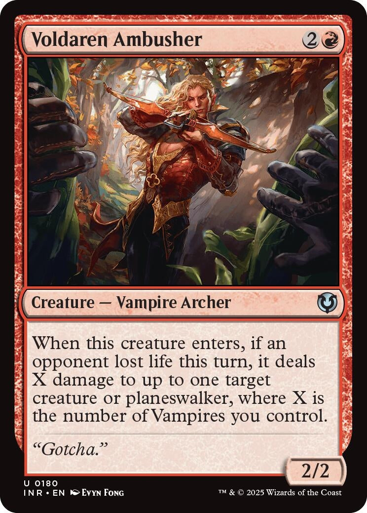 Image for Voldaren Ambusher (180) (INR) - Magic: The Gathering