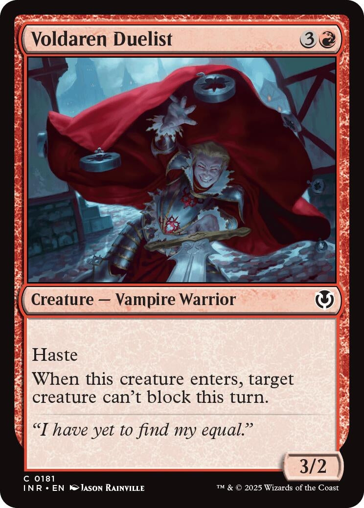 Image for Voldaren Duelist (181) (INR) - Magic: The Gathering