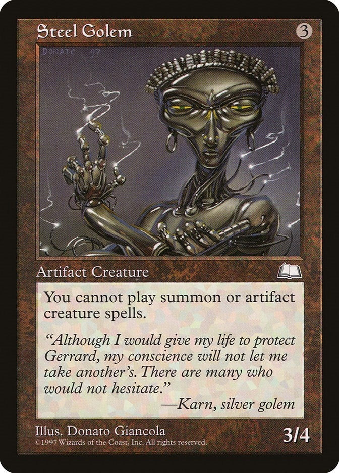 Image for Steel Golem (WTH) - Magic: The Gathering