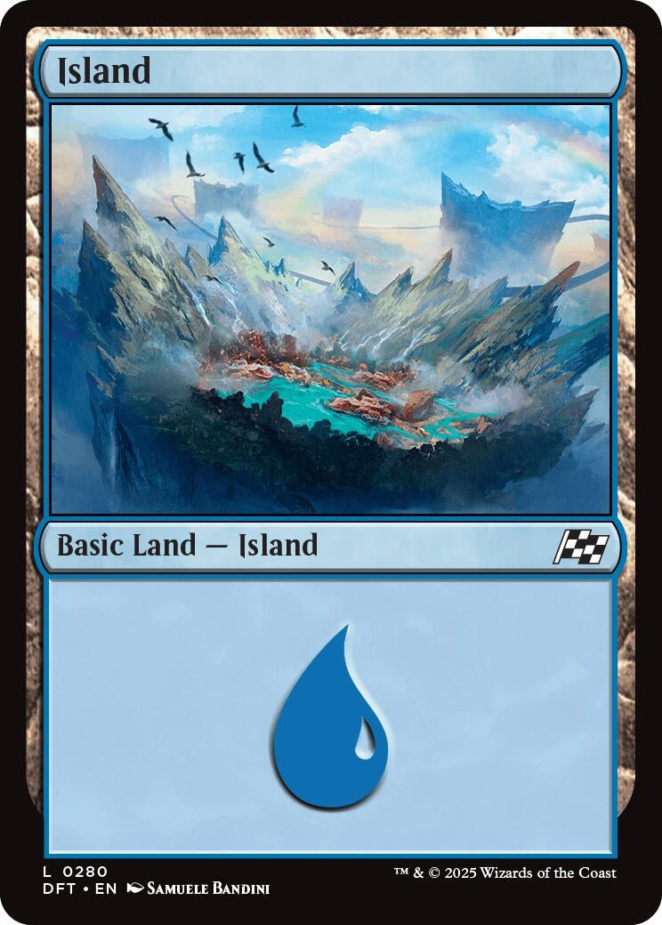 Image for Island (0280) (280) (DFT) - Magic: The Gathering