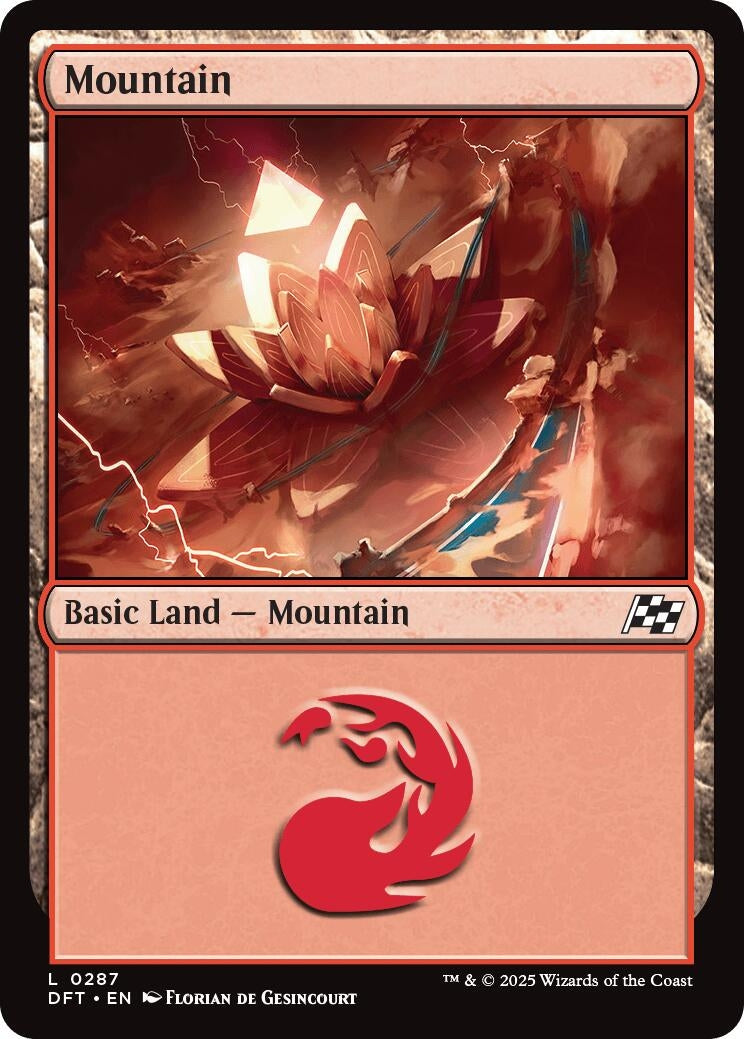 Image for Mountain (0287) (287) (DFT) - Magic: The Gathering