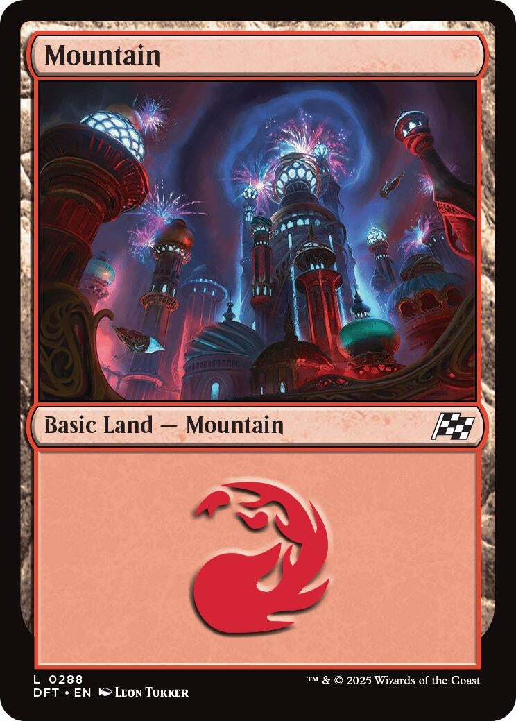 Image for Mountain (0288) (288) (DFT) - Magic: The Gathering