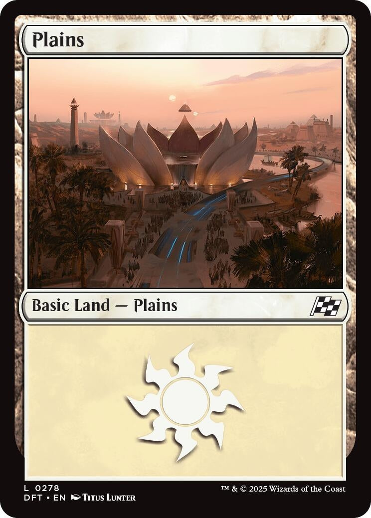 Image for Plains (0278) (278) (DFT) - Magic: The Gathering