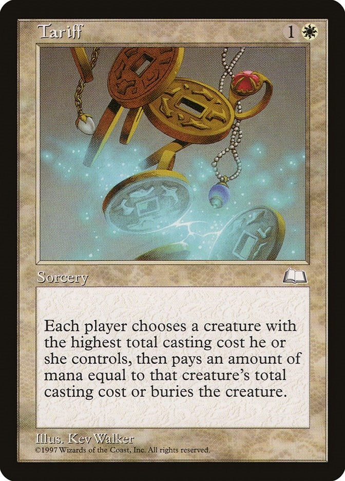 Image for Tariff (WTH) - Magic: The Gathering