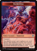 Image for Elemental // Human (0014) Double-Sided Token (13 // 14) (INR) - Magic: The Gathering