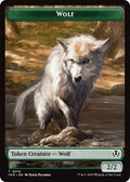 Image for Wolf (0018) // Emblem - Arlinn, Embraced by the Moon Double-Sided Token (18 // 23) (INR) - Magic: The Gathering