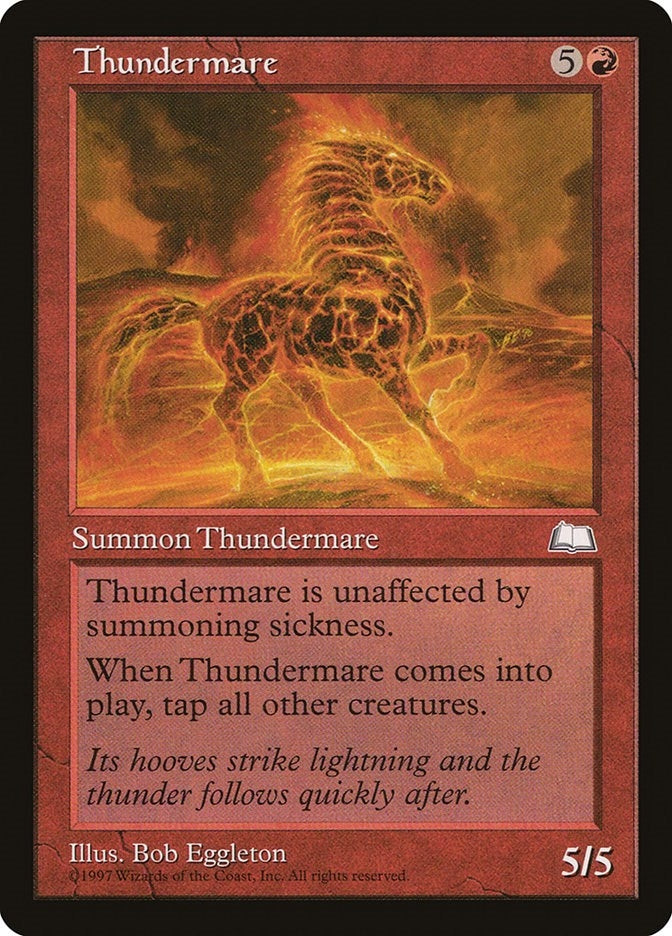 Image for Thundermare (WTH) - Magic: The Gathering