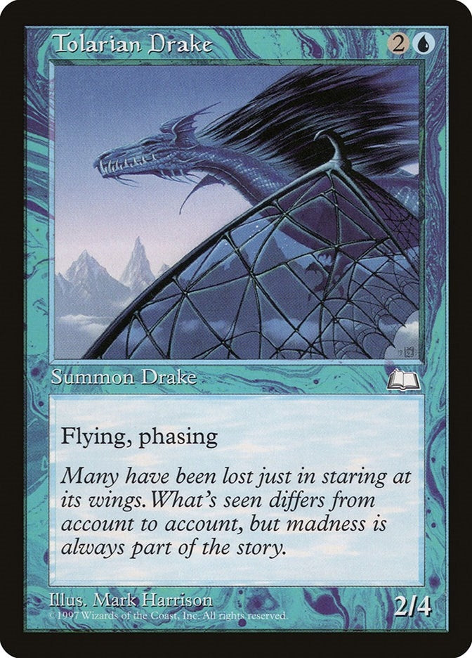 Image for Tolarian Drake (WTH) - Magic: The Gathering