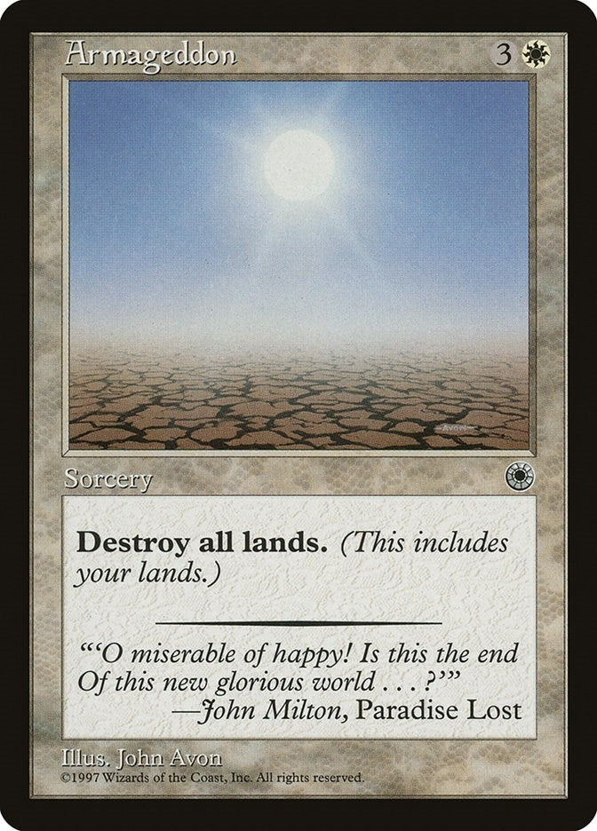 Image for Armageddon (POR) - Magic: The Gathering