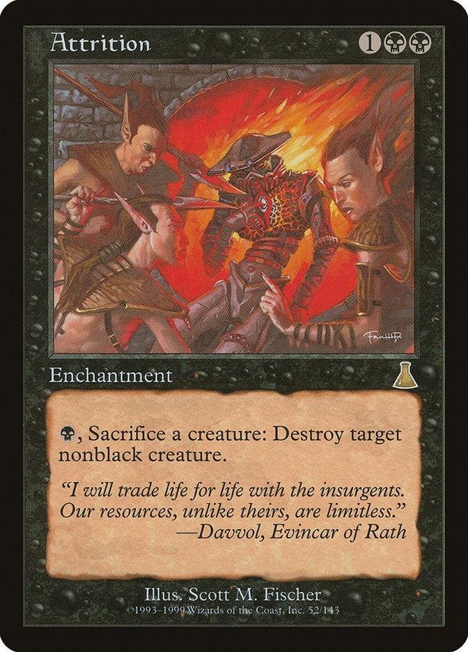 Image for Attrition (52) (UDS) - Magic: The Gathering