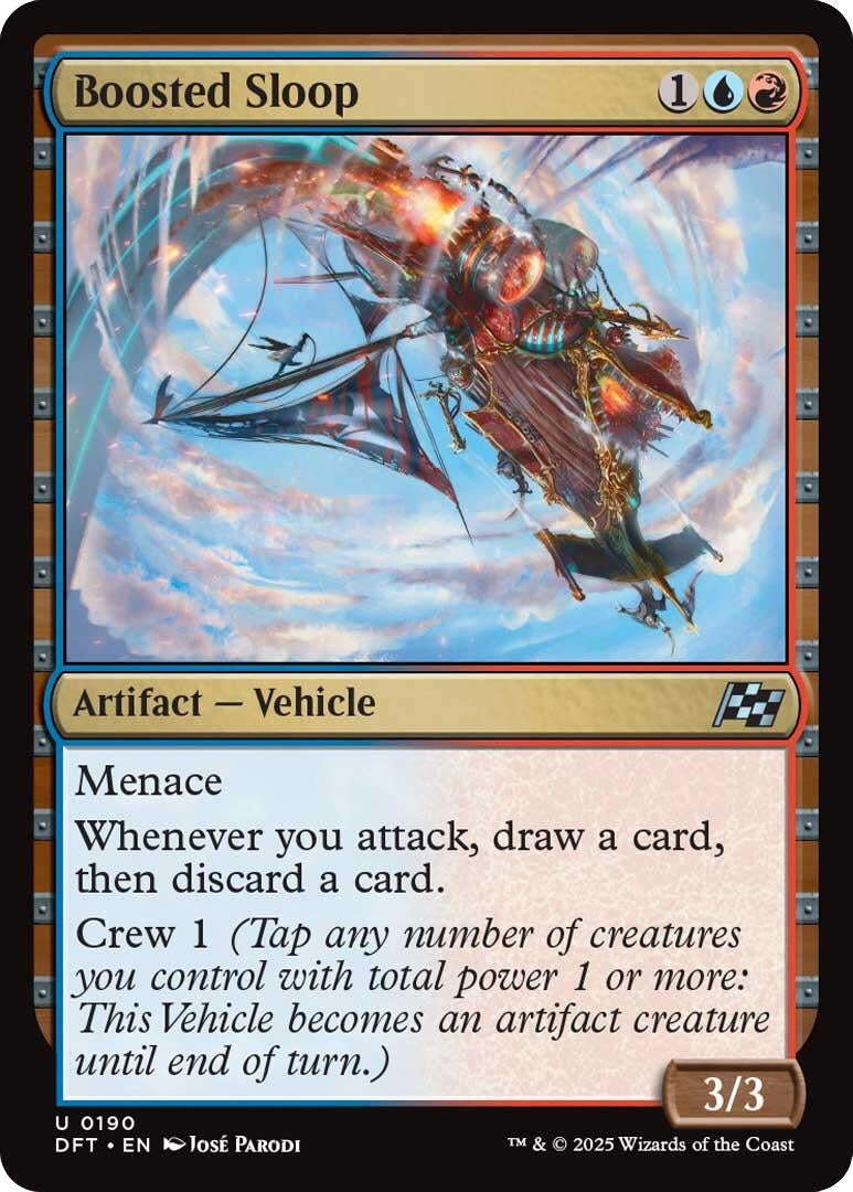 Image for Boosted Sloop (190) (DFT) - Magic: The Gathering