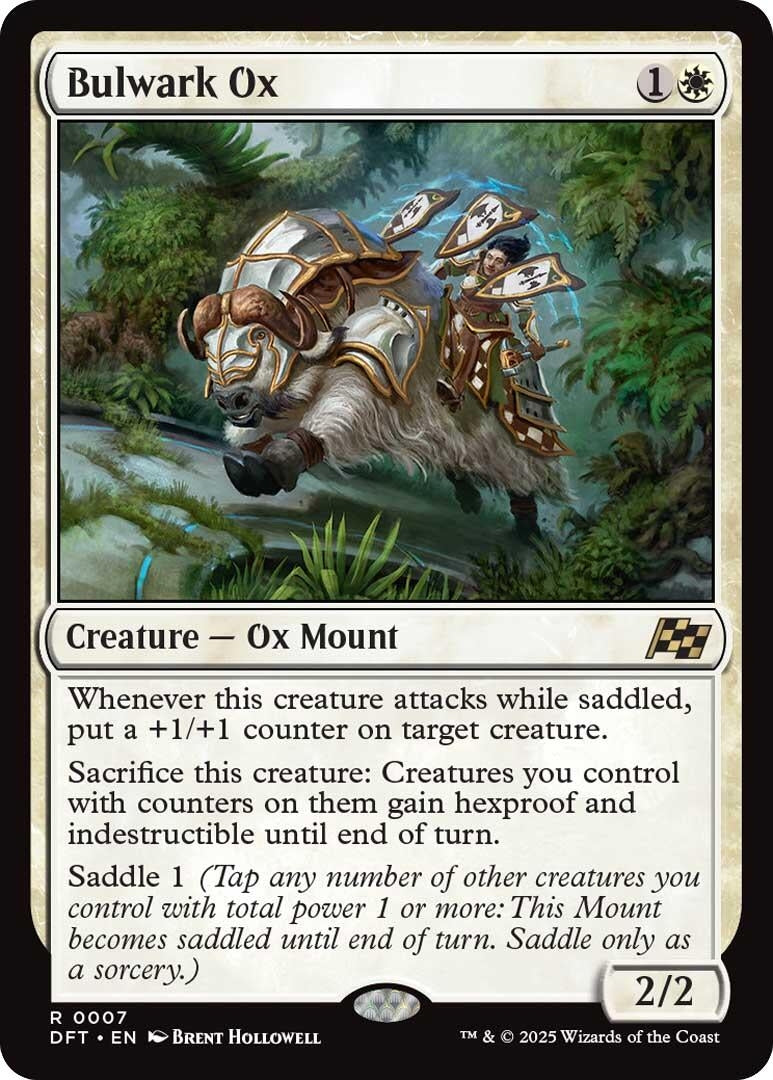 Image for Bulwark Ox (7) (DFT) - Magic: The Gathering