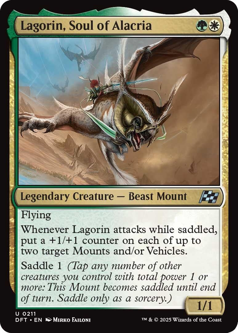 Image for Lagorin, Soul of Alacria (211) (DFT) - Magic: The Gathering