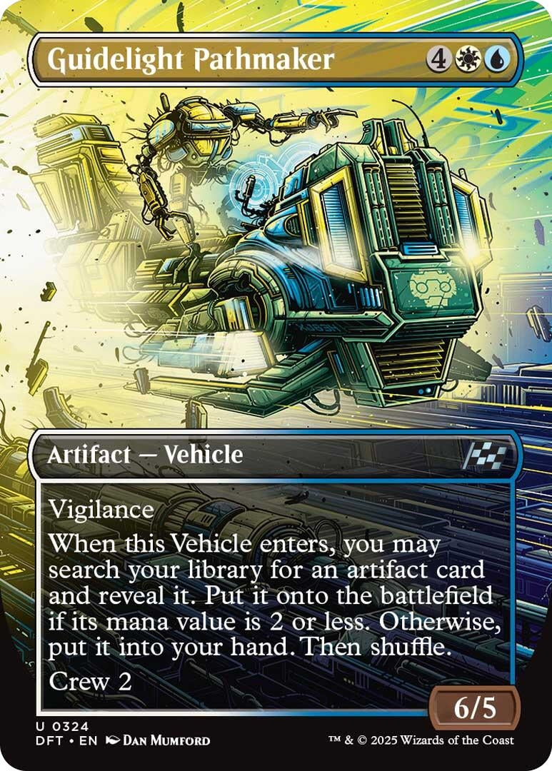 Image for Guidelight Pathmaker (Borderless) (324) (DFT) - Magic: The Gathering