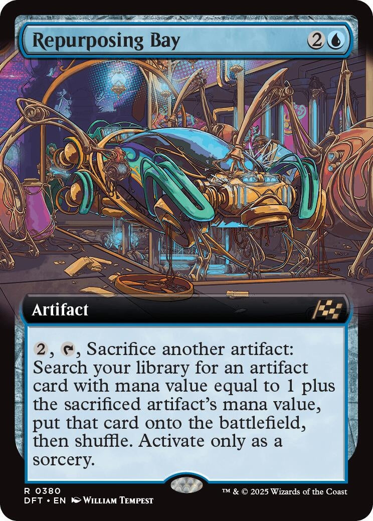 Image for Repurposing Bay (Extended Art) (380) (DFT) - Magic: The Gathering