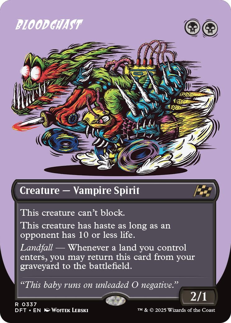 Image for Bloodghast (Borderless) (337) (DFT) - Magic: The Gathering