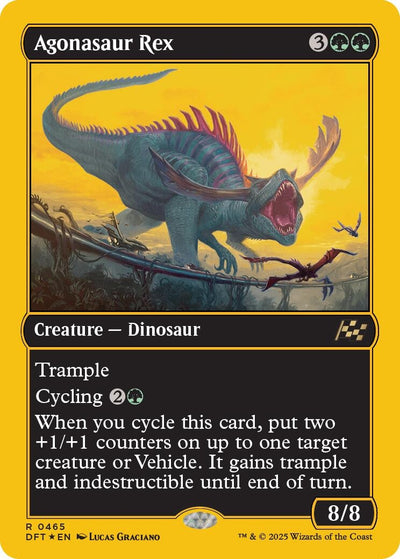 Agonasaur Rex (First-Place Foil) (465) (DFT)