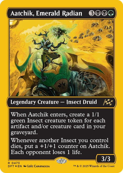Aatchik, Emerald Radian (First-Place Foil) (473) (DFT)
