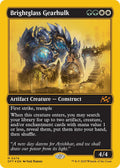 Image for Brightglass Gearhulk (First-Place Foil) (474) (DFT) - Magic: The Gathering