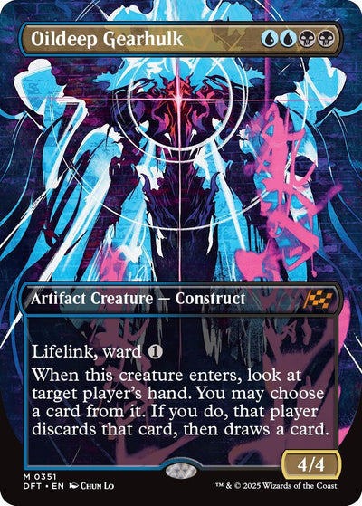 Oildeep Gearhulk (Borderless) (351) (DFT)