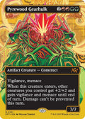 Image for Pyrewood Gearhulk (Borderless) (First-Place Foil) (551) (DFT) - Magic: The Gathering