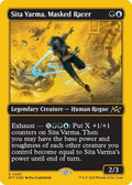 Image for Sita Varma, Masked Racer (First-Place Foil) (493) (DFT) - Magic: The Gathering