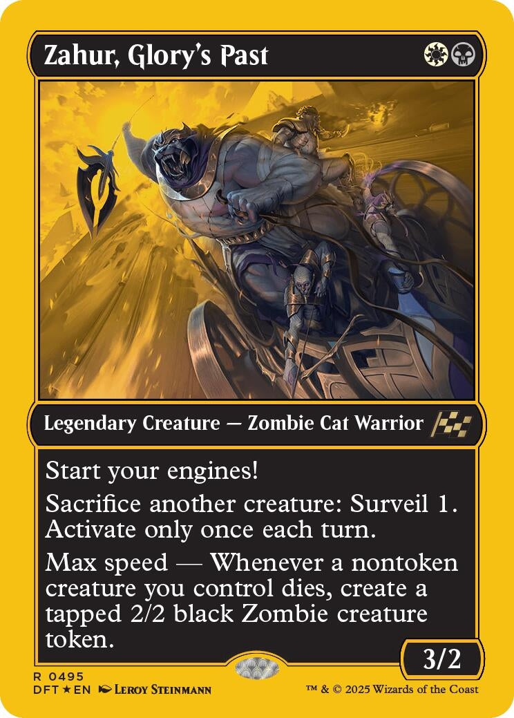 Image for Zahur, Glory's Past (First-Place Foil) (495) (DFT) - Magic: The Gathering