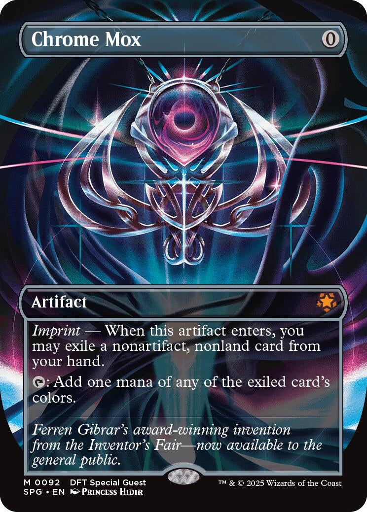 Image for Chrome Mox (Borderless) (92) (SPG) - Magic: The Gathering