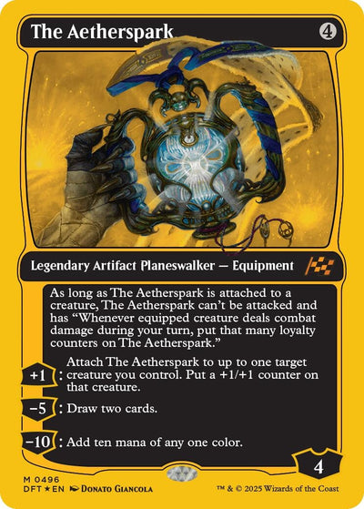 The Aetherspark (First-Place Foil) (496) (DFT)