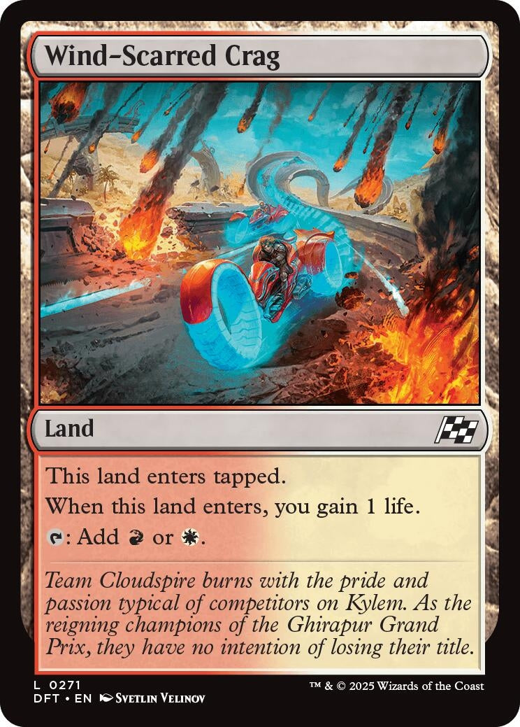 Image for Wind-Scarred Crag (271) (DFT) - Magic: The Gathering