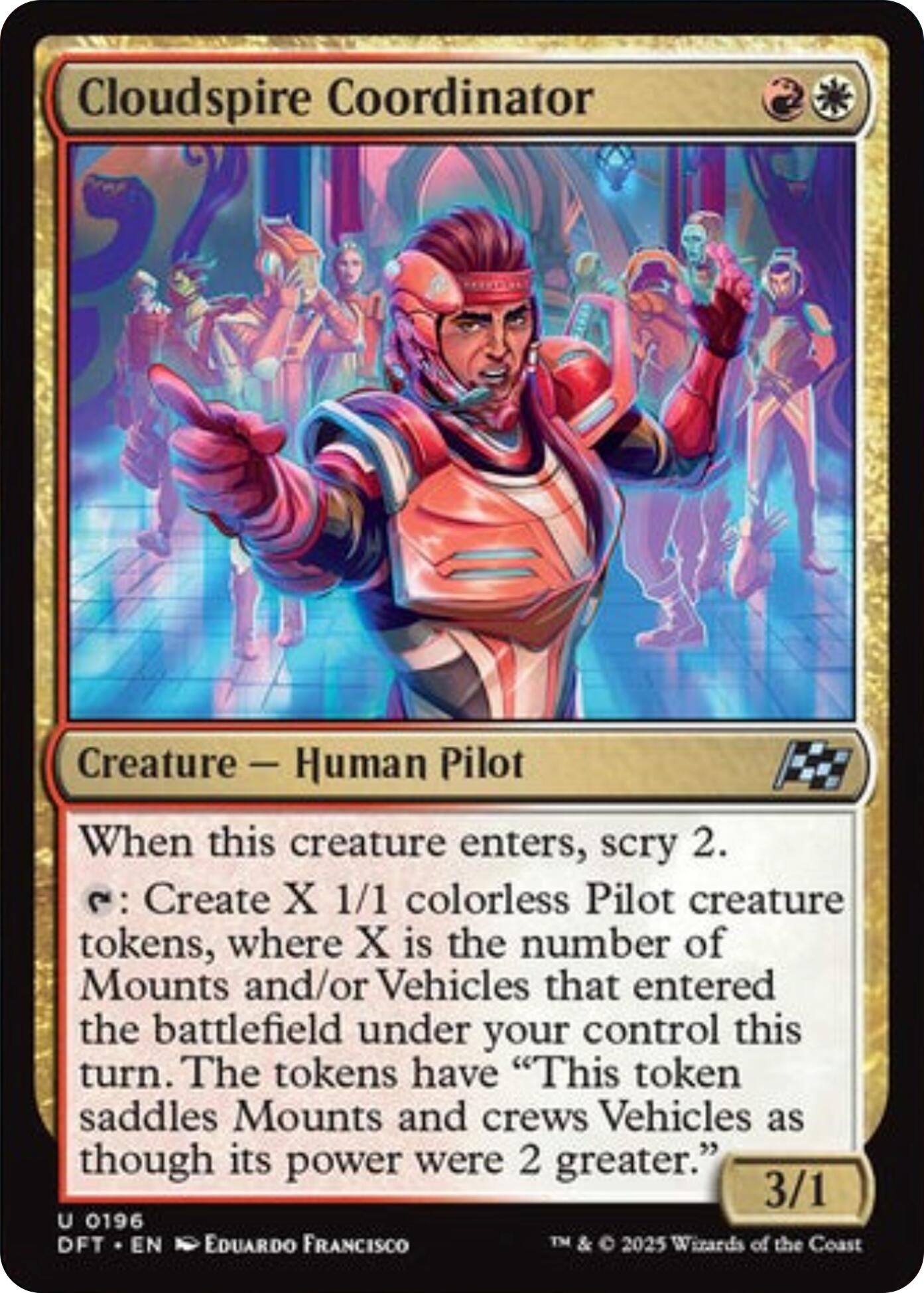 Image for Cloudspire Coordinator (196) (DFT) - Magic: The Gathering