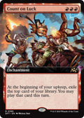 Image for Count on Luck (Extended Art) (385) (DFT) - Magic: The Gathering