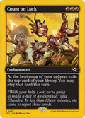 Image for Count on Luck (First-Place Foil) (457) (DFT) - Magic: The Gathering