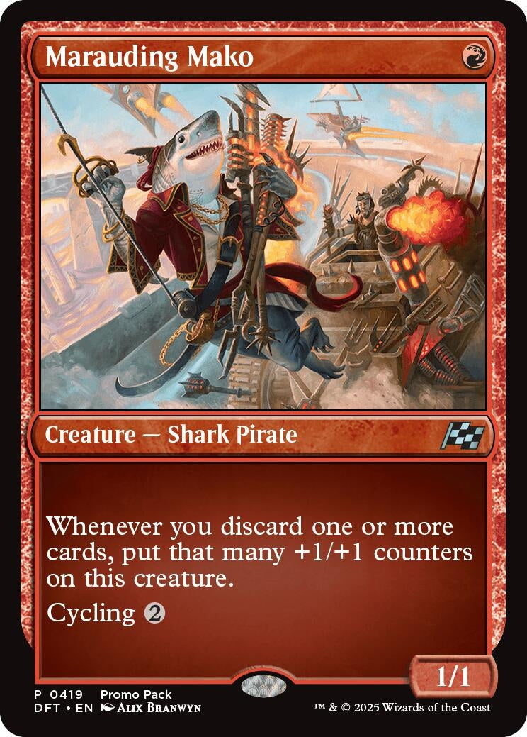 Image for Marauding Mako (419) (PPDFT) - Magic: The Gathering